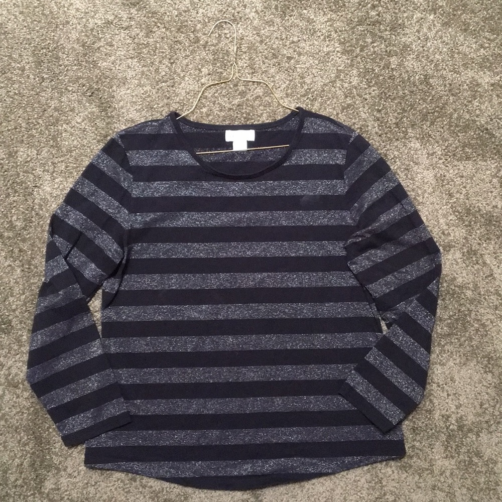 Liz Claiborne Shirt; XL, long sleeve pullover.